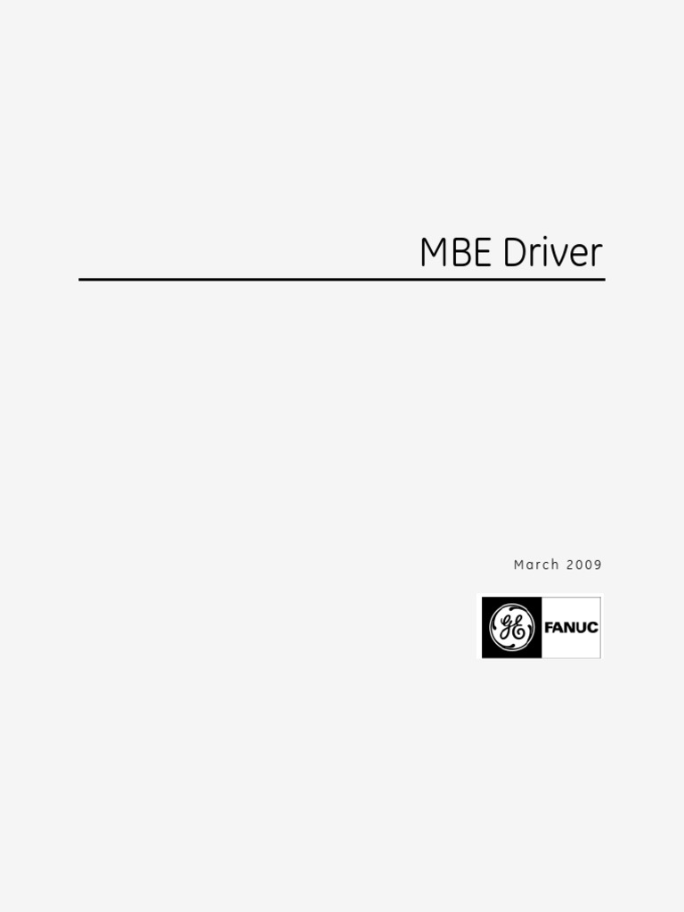 MBE Driver PDF | PDF | Device Driver | Component Object Model