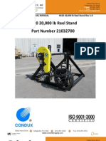 RS20 20,000lb Reel Stand