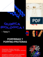 Hemoproteínas Hemoglobina Química Biológica I 2012