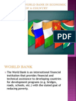 Role of Imf & World Bank in Economic Final