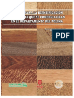 Manual para la identificación de maderas