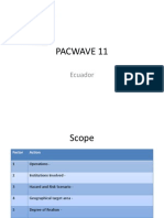 PACWAVE 11 Exercise Helps Ecuador Prepare for Tsunamis