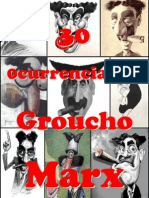 30 Ocurrencias de Groucho Marx