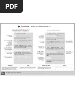 Fast Paper 01 - HTML Quick Guidelines