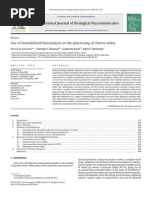 Download Use of Inmobilised Biocatalyst in the Processing of Whey by Juan Daniel Guaqueta SN209611596 doc pdf