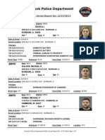 Public Arrest Report For - 2272014