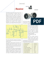 Ultrasonic Receiver