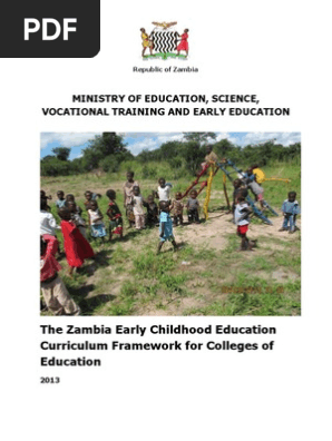 The Zambia Early Childhood Education Curriculum Framework For