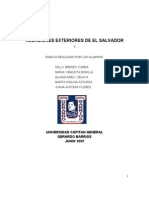 Relaciones Exteriores de El Salvador