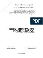 Institutii Si Infractiuni in Noul Cod Penal (Streteanu)