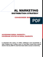 Rural Marketing: Distribution Strategy