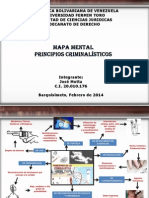 Mapa Mental Principios Criminalisticos