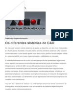 AutoCAD 3D Modelação