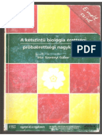 A Kétszintű Biológia Érettségi Próbaérettségi Nagykönyve PDF