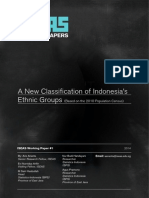 A New Classification of Indonesia's Ethnic Groups (Sensus 2010)