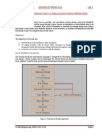 Microelectronic Lab 1 - Introduction to Simulation Using ModelSim