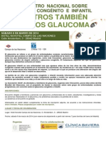 Programa I Encuentro Nacional Glaucoma Congénito e Infantil
