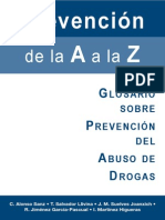 23g-Glosario sobre prevención del uso de drogas