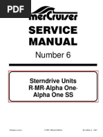 Download Mercruiser Service Manual 6 Outdrives RMRAlpha OneAlpha SS by TechManuals1997 SN209661788 doc pdf