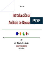 Introduccion Al Analisis de Decisiones -Roberto Ley