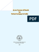 V.a. Study on Causes of Deaths by Verbal Autopsy in India