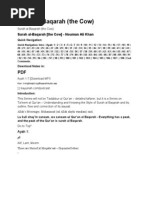 Download Surah Al Baqarahthe Cow Linguisticmiracle by Rose Acacia SN209679118 doc pdf