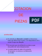 Acotacion de Piezas