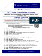 2014 Norman Bethune Symposium - Draft Program