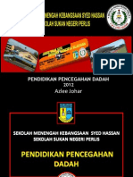 pendidikan pencegahan dadah