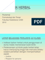 Uji Klinik Herbal