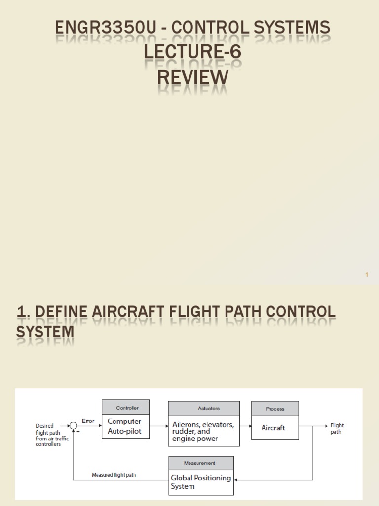 Aircraft Flight Path Control Systems | PDF