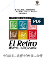 Plan de Desarrollo Municipal El Retiro