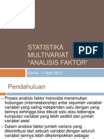 Analisis Faktor Slide