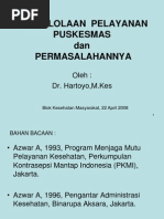Download Pengelolaan Puskesmas Dan Permasalahannya by Yurnisa Fauziah SN209718843 doc pdf
