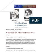Feisal 15 Cartas IX a La XX Al-Murayaat-Las Referencias