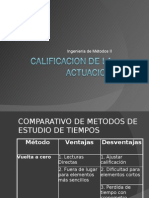 Calificación de La Actuación