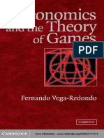 Fernando Vega-Redondo Economics and The Theory of Games 2003