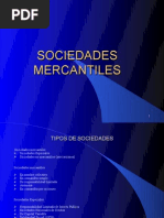 TIPOS DE SOCIEDADES