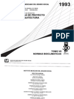 Normas de Proyecto y Arquitectura - IMSS - Tomo VII