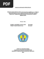 Download PENGOLAHAN PETAI CINA MENJADI BIOETANOL DENGAN VARIASI KONSENTRASI ASAM DAN WAKTU HIDROLISIS by Maria SN209750863 doc pdf