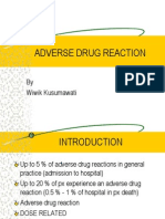 Adverse Drug Reaction: by Wiwik Kusumawati