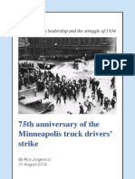 75 years since the 1934 Minneapolis truck drivers strike
