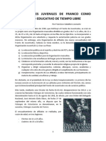 Las Falanges Juveniles de Franco Como Movimiento Educativo de Tiempo Libre (1)