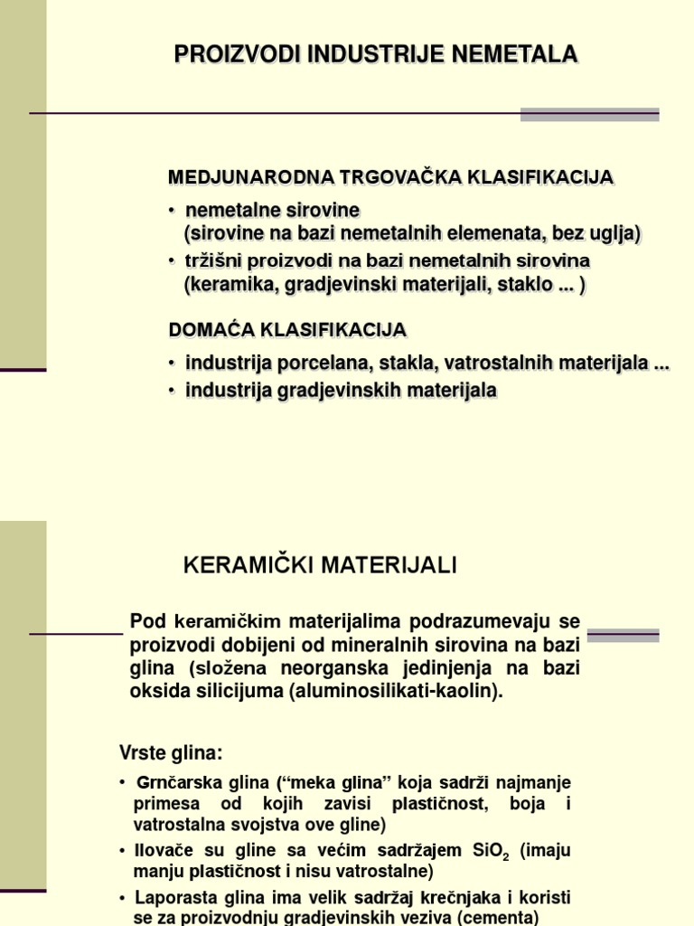 Keramicki Materijali | PDF