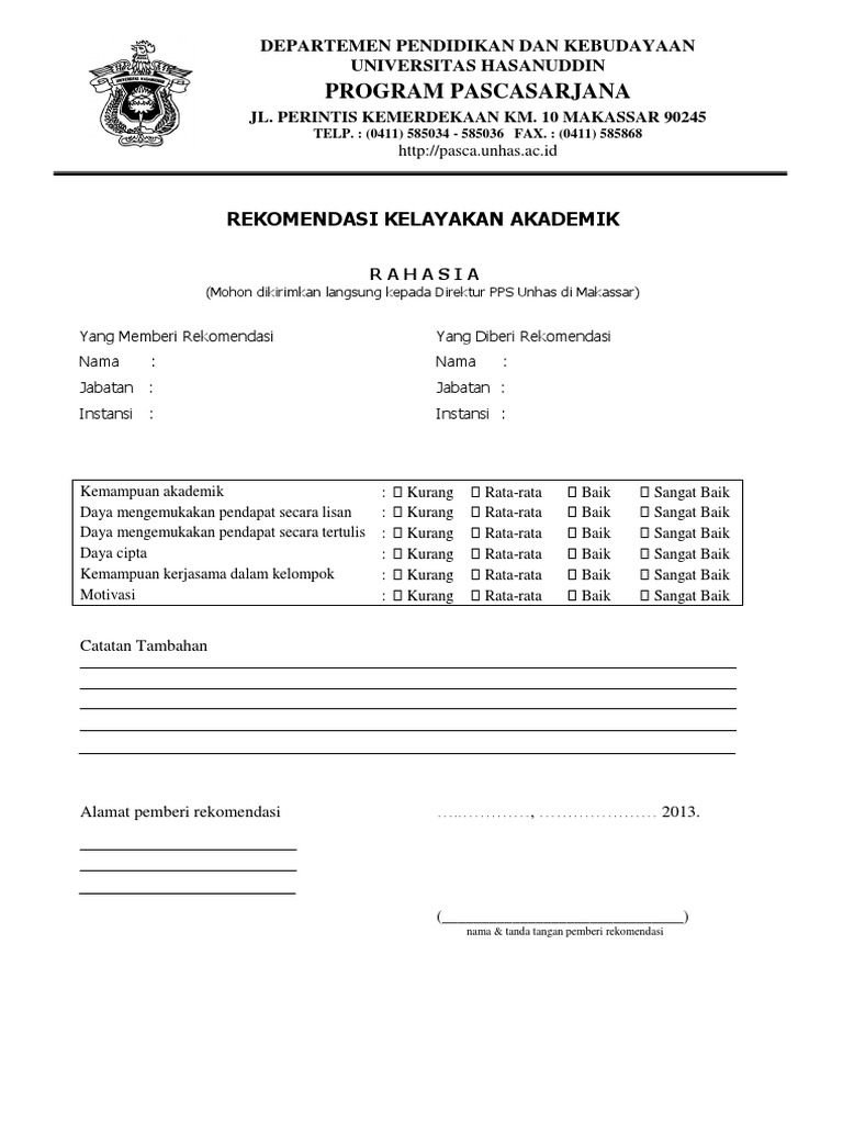 REKOMENDASI | PDF