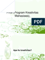 PKM (Program Kreativitas Mahasiswaghg) - GC