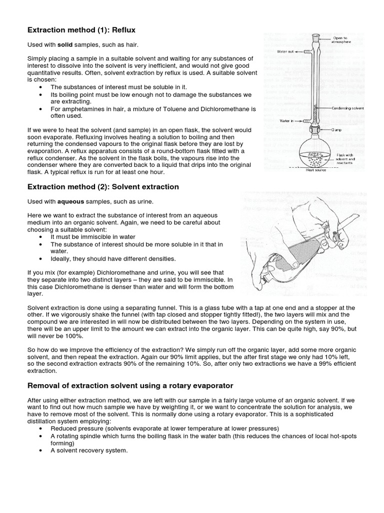 Reflux Extraction