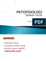 Patofisiologi Demam Tifoid