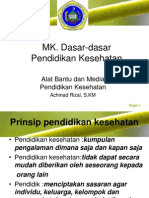 Alat Bantu Dan Media Pendidikan Kesehatan