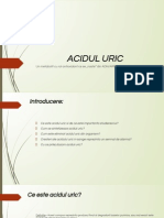 Acidul Uric